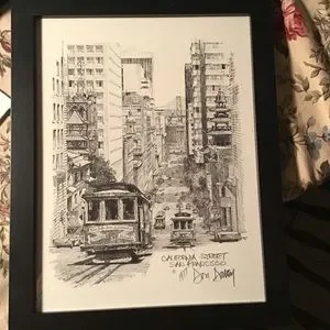 Don Davey | Art | Vtg 977 Original Pencil Artwork California